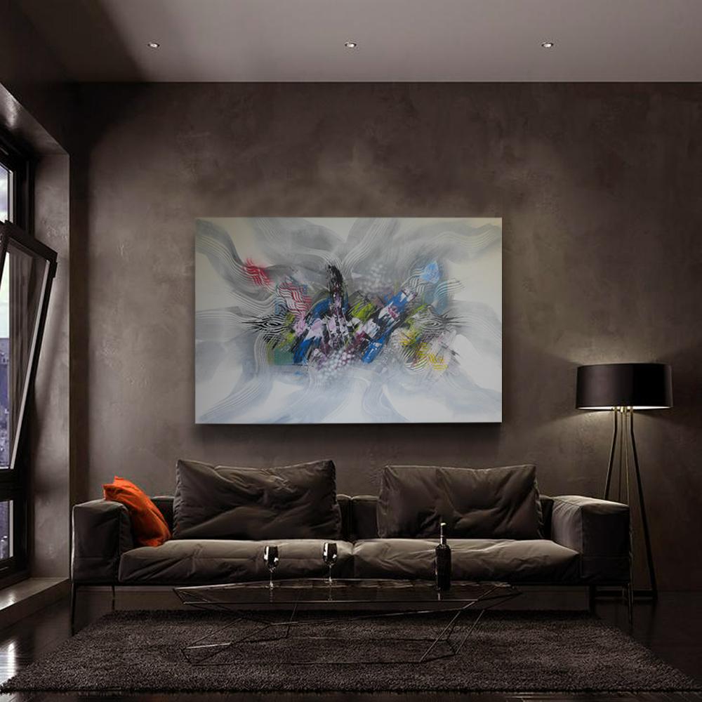 Modern Wall Art, Office Wall Art Decor, Home Decor, Original Palette K Art studio Mariyana Nik